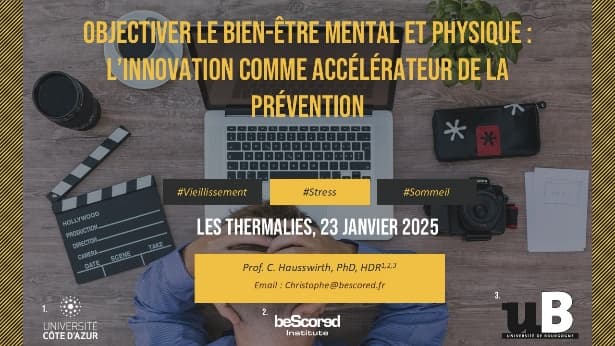 Conférence de C. Hausswirth au salon des Thermalies, Paris